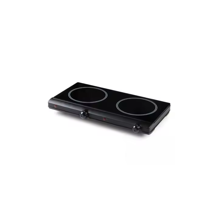 Mediawave tienda 2400W doble placa infrarroja eléctrica placa de hornear - 1