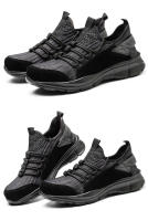 Zapatos De Seguridad Para Hombre Zapatillas De Trabajo Con Punta De Acero Ligeros Botas De Seguridad Antipinchazos Sneakers Con Kevlar - details 4
