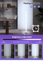 Lámpara De Piso Inteligente 150cm RGB LED Controlable Por APP Iluminación Moderna Para Dormitorio Juego Sala De Estar - details 2