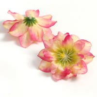 5/10Pcs Cabezas De Flores Artificiales 7cm Para Decoración De Hogar Jardín Boda DIY Guirnalda Regalo Accesorio Flores De Seda - details 6