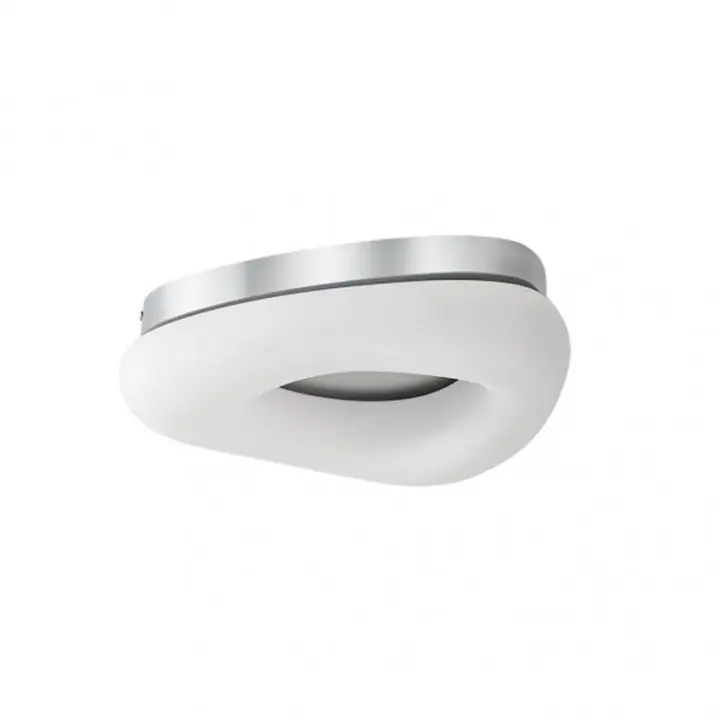 Plafon LED Regulable FABRILAMP 18W 3000-4000-6500K Blanco/Plata | Ahorro de Energía - 1