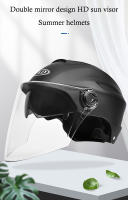 Casco De Motocicleta Eléctrico V E-Scooter Seguridad Ligero Urbanidad Para Hombres Y Mujeres Equipo De Moto Estilo Chopper Verano - details 0