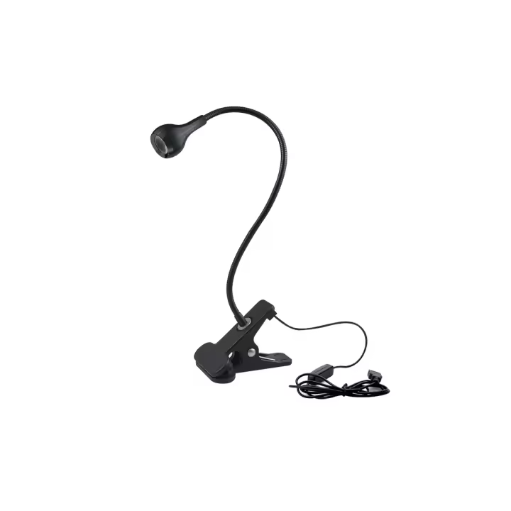 Lámpara De Mesa Flexible Con Soporte De Clip Para Lectura Y Decoración De Habitación Luz Nocturna USB Para Estudio Y Dormitorio - 1