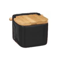 PLUSHOME  Salero de Cocina de Cerámica con Tapa Diseños Originales.tamaño 12x12x11cm. - details 15