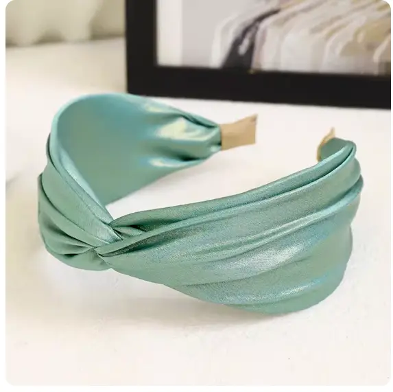 Diadema del pelo ,5069 accesorios elegantes, elementos geométricos de estilo dulce y fresco,diadema de sesa lisa con alta calidad.accesorios para el pelo. - 1