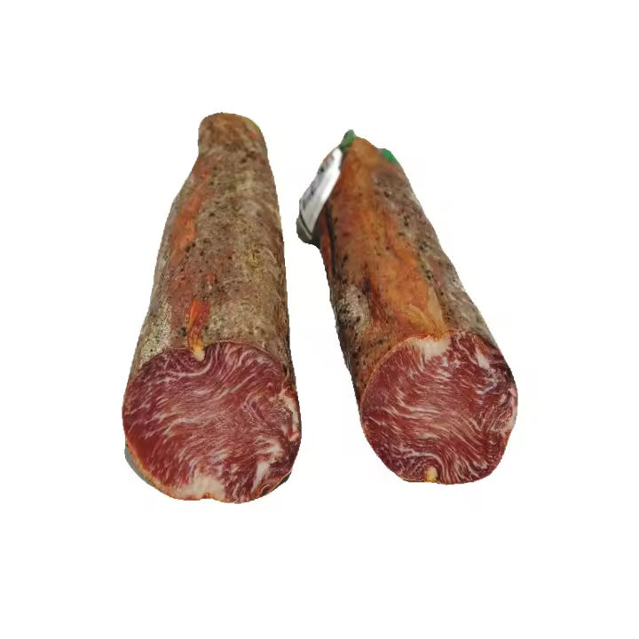 LOMO IBERICO CEBO 50% RAZA IEBRICA - Pieza 1.0Kg - 1.2Kg - En 2 trozos y vacío - Elaboración tradicional - Ibéricos Faustino Gil - - 1