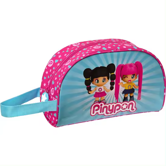 SAFTA - Neceser Adaptable a Carro Pinypon - Neceser Espacioso- Duradero y Elegante- ideal para Accesorios Personales - Neceser Diseño Único y Licencia Oficial by SAFTA - Neceser Material Resistente y Duradero - 1