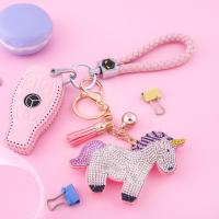 Cuero rosa, accesorio personalizado para Mochila (Unicornio) - details 0
