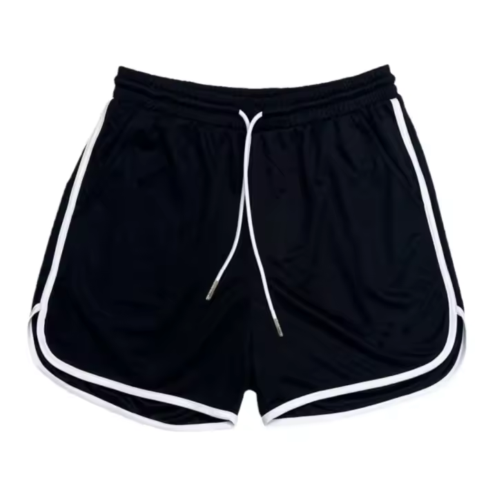 Shorts De Fitness Para Hombre Verano Playa Correr Entrenamiento Pantalones Cortos Casual Oversize Secado Rápido Malla Transpirable Sports Shorts - 1