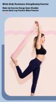 Banda De Resistencia Portátil Para Yoga Y Pilates Entrenamiento De Estiramiento Largo Para Terapia Física Y Fortalecimiento De La Masa Baja Ejercicio Elástico Para El Hogar - details 6