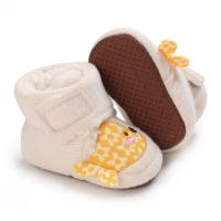 Botas De Nieve Para Bebés Recién Nacidos De Algodón Antideslizantes Y Cálidas Zapatos Para Caminar Infantiles Con Peluche - details 33