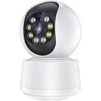 BIT Cámara de seguridad WiFi para interiores 2K, cámara WiFi con movimiento panorámico e inclinación de 360° de 2,4 GHz/5 GHz para seguridad del hogar - details 0
