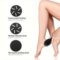 Máquina De Pedicura Removedor De Callos Herramientas Profesionales Para Pies Eliminador De Piel Muerta Triturador Eléctrico De Pies Recargable ABS Tamaño USB - details 16