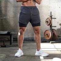 Shorts De Gimnasio Para Hombre 2 En 1 Secado Rápido Pantalones De Entrenamiento Deportivos Para Correr Y Jogging Estilo Skinny mid Waist Camuflaje Polyester Spandex - details 12