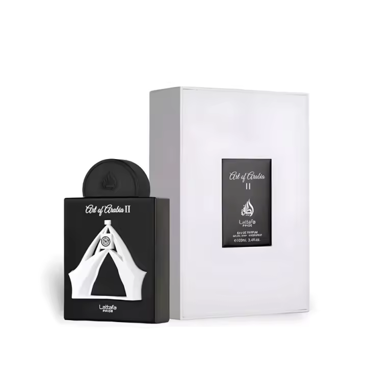 Art of Arabia II de Lattafa Pride: Perfume Árabe 100% Original que Encanta los Sentidos con Lujo y Tradición Intemporales, Ideal para Hombres y Mujeres - 1