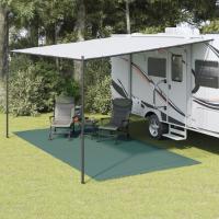 vidaXL Alfombrilla de camping 5x2,5 m Color Azul,  Crema,  Antracita y mas - details 4