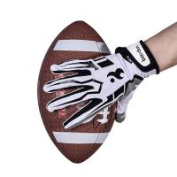 Guantes De Fútbol Profesionales Para Adultos Transpirables Antideslizantes De Béisbol Y Fútbol Americano Guantes De Mano Completo Con Palmas Ajustables Para Jóvenes - details 8