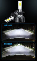 Bombillas De Faros De Coche LED H4 H7 H11 H3 HB3 HB4 HIR2 9005 9006 9012 Con Ventilador Turbo Luz Antiniebla COB Chip Luz De Andar 6000K - details 8