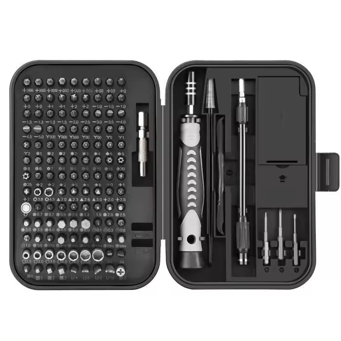 Kit de dethornilladores de Precisión, juego de dedornilladores portátiles, herramientas de reparación magnéticas para teléfonos inteligentes, computadoras y tabletas. - 1