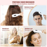 Nuevo aplicador de medicina para el cuero cabelludo, peine para el cuidado del cabello con microcorriente EMS, guía de luz de color, peine de masaje con medicina líquida - details 8