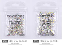 „AB Crystal Strass 144/288/1440PCS SS3 -SS50“ be „HotFix“ fiksavimo plokščio piedras Decoration DIY nagų dailės - 10 detalių 10