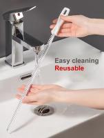 Cepillo De Limpieza Para Desagües De Tuberías Flexible Cepillo De Baño Para Eliminar Pelos Y Limpieza De Desagües Domésticos Herramienta De Limpieza De Cocina Y Baño - details 4