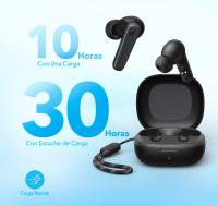 Soundcore P20i Auriculares inalámbricos Bluetooth , diafragmas de 10mm con Big Bass, Auriculares Bluetooth 5.3, Reproducción 30H, IPX5, 2 micros para Llamadas nítidas con IA, EQ Personalizado - details 3