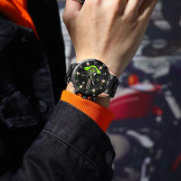Reloj De Pulsera Curren 8402 Para Hombre Estilo Casual Y De Negocios Cronógrafo De 6 Manos Acero Inoxidable Resistente Al Agua - details 21