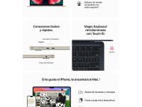 Apple 2024 MacBook Air de 13 Pulgadas con Chip M3 de Apple: Pantalla Liquid Retina de 13,6 Pulgadas, 8 GB de Memoria unificada, SSD de 256 GB, cámara FaceTime HD a 1080p, Touch ID, Color Gris Espacial y Plata. - details 4