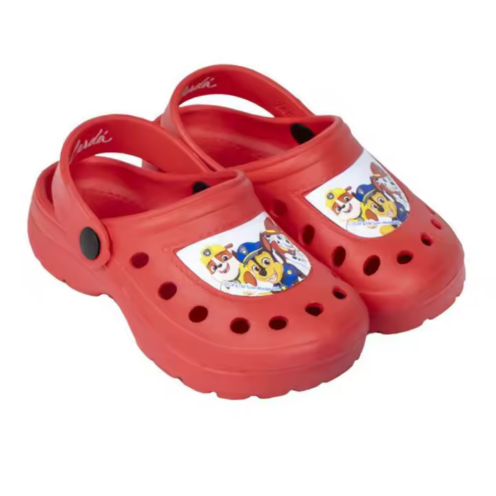 Zuecos Clogs Patrulla Canina Friends Rojo Niño 76523 - 1