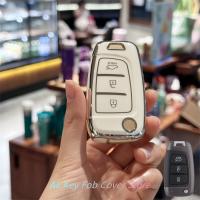 Cubierta De Llave Para Coche Lanyard De Cadena Con Llavero Para Hyundai Elantra Solaris I30 I35 I40 IX35 Sonata Santa Fe Tucson Verna Celesta Accent - details 7