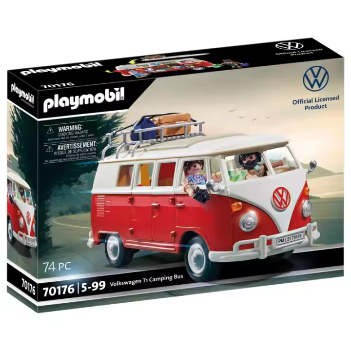 Volkswagen T1 Camping Bus Playmobil 70176 Volkswagen 21P70176 - 1