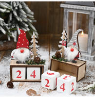 Adornos Navideños De Madera Para Árbol De Navidad Decoración De Escritorio Atmosfera De Año Nuevo Regalos Divertidos Y Ecológicos - details 5
