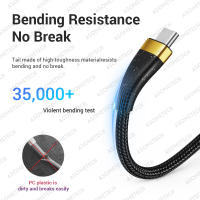 Cable USB C 3 En 1 PD 6A 100W QC3.0 Carga Rápida Para iPhone 14 13 12 Samsung Xiaomi Cable De Carga Micro USB Tipo C - details 10