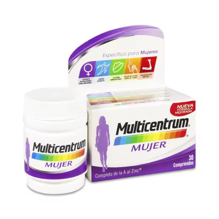 Multicentrum Mujer 30 Comprimidos - 1