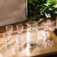 Juego De 6 Copas Para Vino Pequeñas De 10ml Copa De Bebida Transparente Con Pies Para Licores Y Spirituosos Uso Desechable Eco-amigable - details 5
