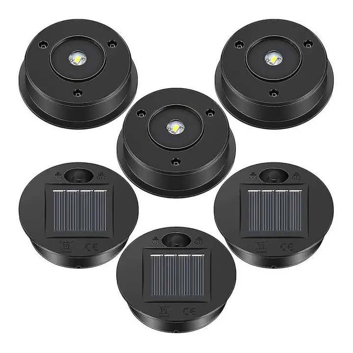6 Pcs Solar Lights 7 Lumens Solar Lantern Parts Compatible Outdoor Hanging - 1