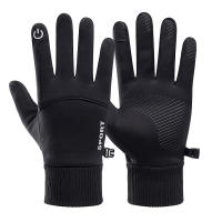 Guantes De Invierno Impermeables Para Hombres Y Mujeres Guantes Deportivos Táctiles Antigolpes Para Pesca Conducción Motocicleta Esquí No Eslipantes Warm Ciclismo - details 0