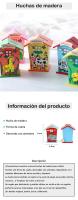 Pack de 6 a 30 unidades de huchas de madera, huchas de animales, huchas madera cumple, Regalos infantiles, Regalos para cumpleaños, Detalles para invitados de comunión, Detalles para invitados boda, Regalantes.com - details 0