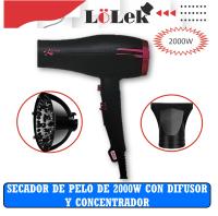 Secador de Pelo 2000W – Con Difusor y Condensador de Aire, 3 Niveles de Temperatura, 2 Velocidades, Función de Aire Frío – Secado Rápido y Peinado Profesional para Rizos Definidos o Alisado Perfecto 🔥✨ - details 3