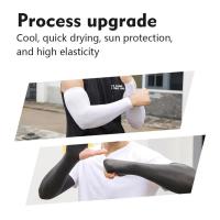 Pantorrillas De Bicicleta De Seda Hielo Nueva 2025 Protección Solar UV Transpirables Para Ciclismo Verano Deporte MTB Carretera - details 7