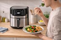 Jocca Freidora de Aire Digital 6,5L con Pantalla LED Táctil y 8 Programas Automáticos - details 1