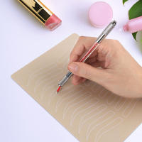 5pcs Piel De Práctica Para Microtejido De Cejas Simulación De Maquillaje Permanente Suministros De Tatuaje PMU Para Entrenamiento De Cejas - details 10