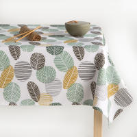 MINT DECO - Mantel antimanchas 100% algodón Cares Agua - details 0