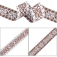 Cinta Jacquard Vintage De 7.7 Yardas Y 1.3 Pulgadas Para Costura Y Bordado Tela Tejida De Polyester / Algodón Para Accesorios De Ropa DIY - details 1