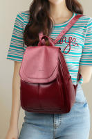 Mochila De Cuero Suave Antirrobo Para Mujer Bolso De Hombro Vintage Gran Capacidad Para Viaje Escuela Bolsa De Mano Para Chicas - details 7