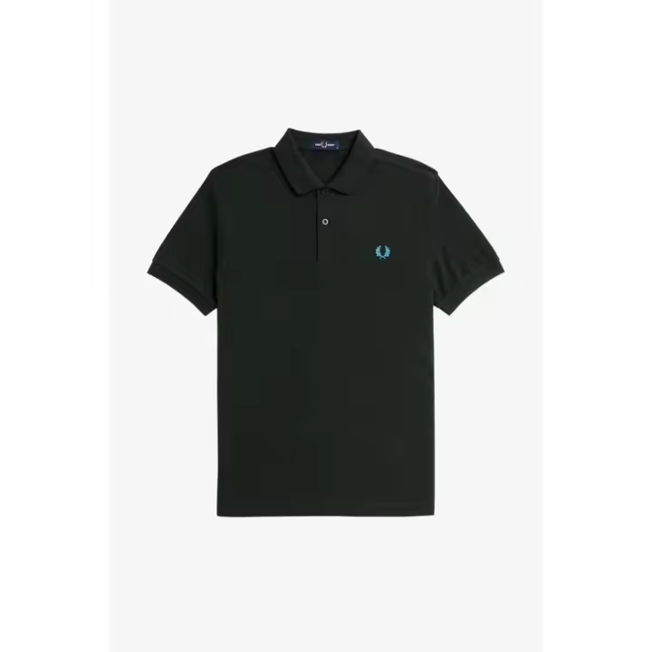 Polo Fred Perry Plain Hombre Verde - 1