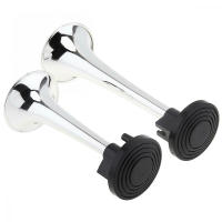 2PCS Bocina De Aire Negra Doble Freno Tubo Para Coche Camión Tren Barco Herramientas De Reparación Y Mantenimiento - details 5