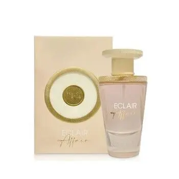 Perfume Árabe 100% Original Éclair Affair by French Avenue  Eau de Parfum Unisex 100ml – Elegancia y Sofisticación en una Fragancia Exquisita con Notas Florales, Amaderadas y Orientales, Inspirada en la Alta Perfumería Árabe para Hombres y Mujeres de Di - 1
