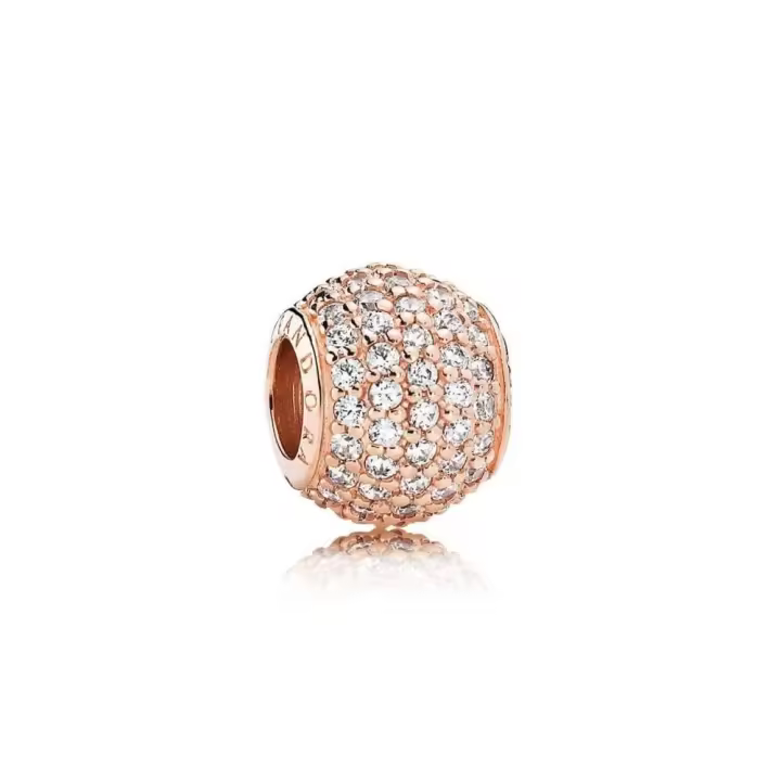 Charm Pandora coleccion ROSE de plata con pavé de circonitas 781051CZ PANDORA Raíz Joyas de Plata Promoción 3x2 en Joyas de Pandora Joyas Pandora MUJER inicio Charm Pandora Mujer Pandora Original - 1